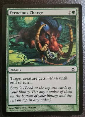 Ferocious Charge - Common - Fifth Dawn #88 - MTG