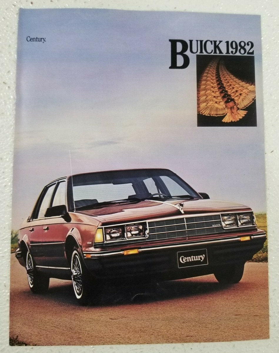 1982 Buick Century Original Sales Brochure | eBay