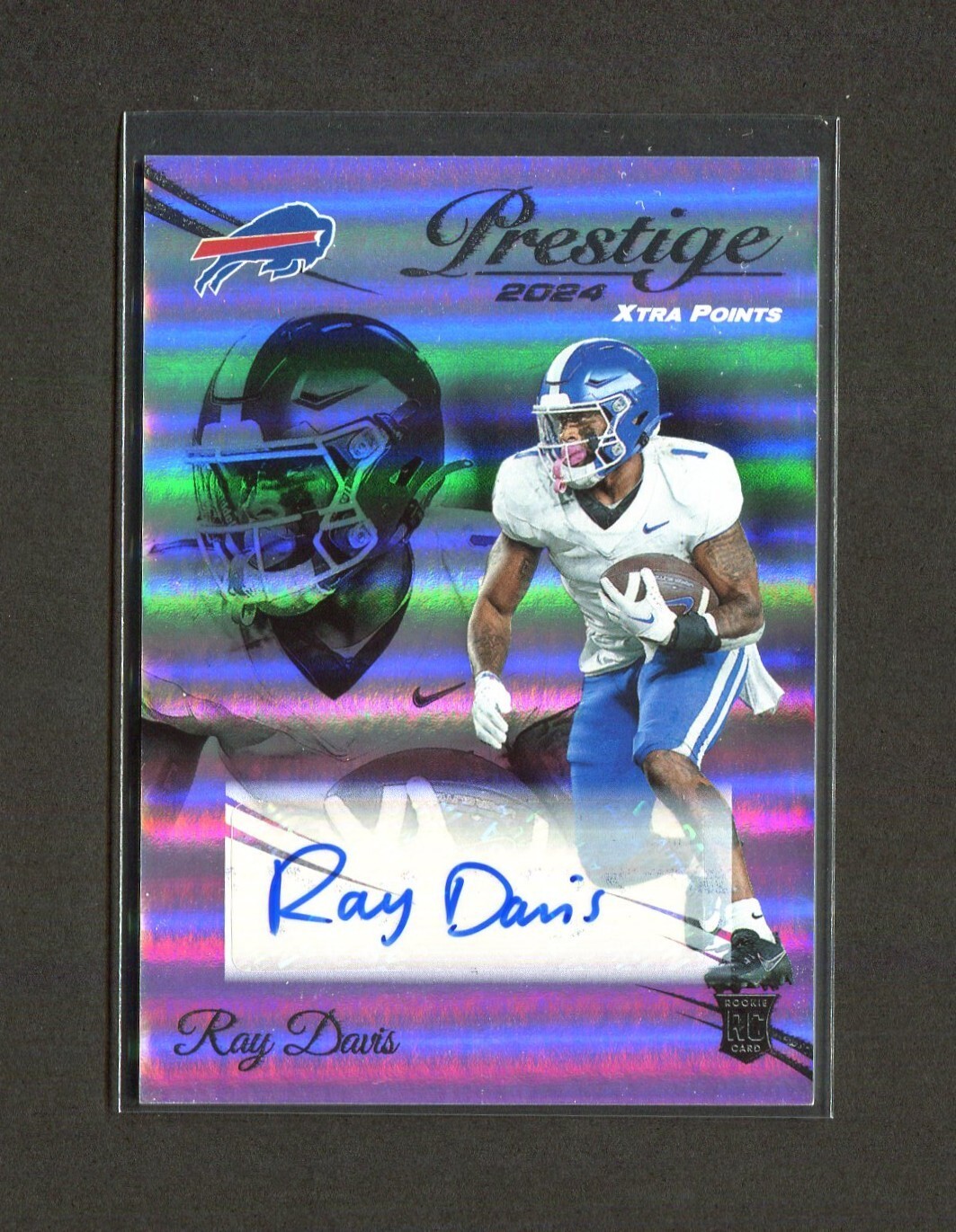 2024 Panini Prestige - #387 Ray Davis [Autograph - Xtra Points Prem] Rookie RC