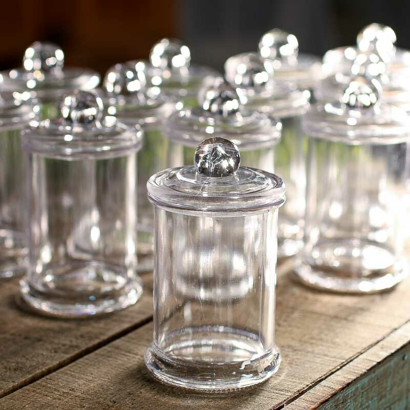 Miniature Clear Apothecary Jars eBay