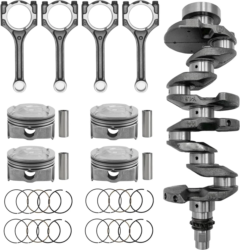 G4FD Engine Rebuild Overhaul Kit w/Crankshaft Fits 2012-2017 Hyundai Kia 1.6L Foto 4 de 4