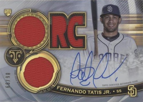 2019 Topps Triple Threads Amethyst RFPARFT Fernando Tatis RC