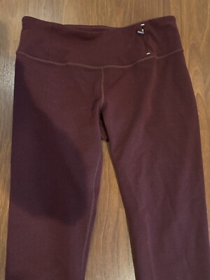 Calia brand by Carrie Underwood burgundy leggings Size Medium