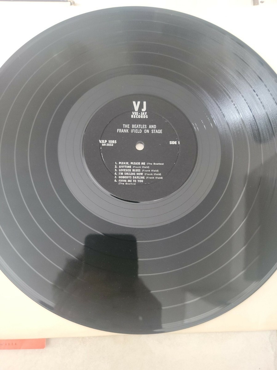 The Beatles & Frank Ifield On Stage Vinyl LP VEE Jay Records VJLP