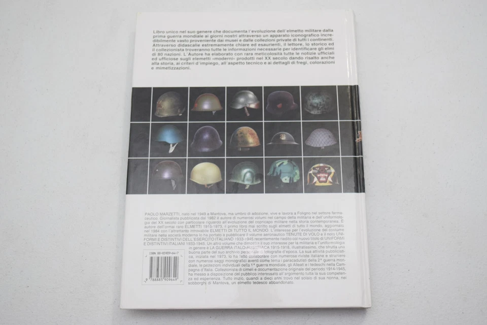Combat Helmets Of The World Paolo Marzetti Italian English HC 1996 3rd Edition - Image 2 of 4