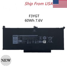 Genuine OEM F3YGT Battery For Dell Latitude 12 13 14 E7280 E7480 7480 7490 7380
