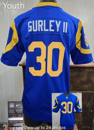 Los Angeles Rams Todd Gurley II #30 NFL Nike On Field Jersey Youth L 14/16
