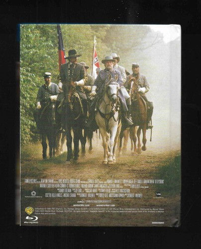 OOP * Ronald Maxwell's GETTYSBURG - Jeff Daniels / Tom Berenger - RARE DIGIBOOK - Foto 2 di 2
