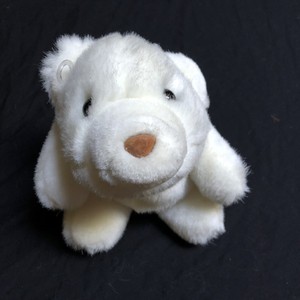 Download Snuffles Baby Gund White Plush 8 Teddy Polar Bear Lovey 40814 Ebay