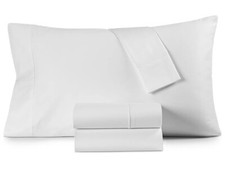Hotel Collection 525 Thread Count Cotton King Sheet Set 4pc White New