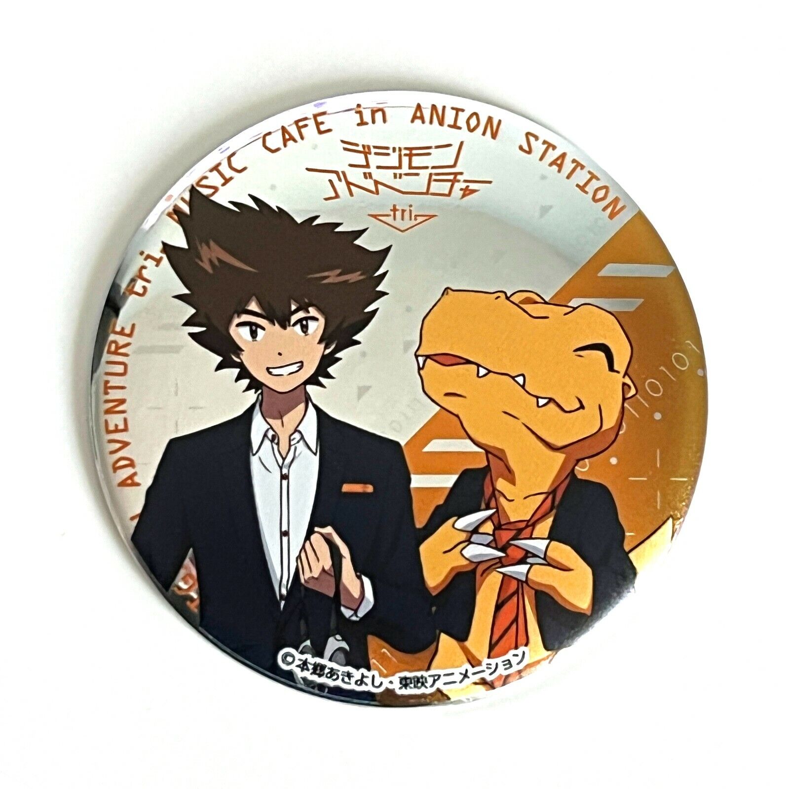 DIGIMON ADVENTURE TRI. – Taichi AGUMON ani-on music cafe CLEAR BROMIDE  POSTCARD