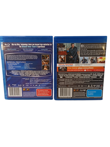 Taken 1 2 (Blu-Ray 2008) Action Adventure CIA Kidnapping Family Region B VGC - Picture 2 of 12