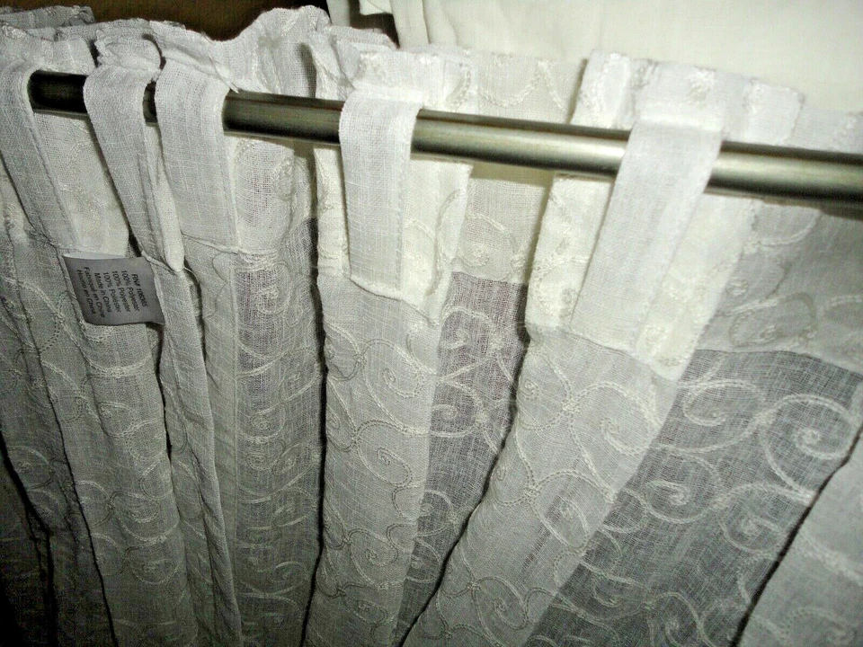 SOFTLINE ЩЕПОТКА ПЛИССИРОВАННЫЕ OFF-БЕЛЫЙ ПРОКРУТКИ ЧИСТЫЙ (2) СКРЫТЫЕ ВКЛАДКИ ПАНЕЛИ 30 X 107 - Изображение 2 из 4