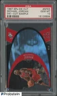 1997-98 Spx Die-Cut Sample #SPX5 Michael Jordan Bulls HOF PSA 10 GEM MINT