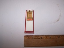 Vintage MAC'S ESSO STATION WATERVILLE MAINE Gas PUMP Salt Shaker