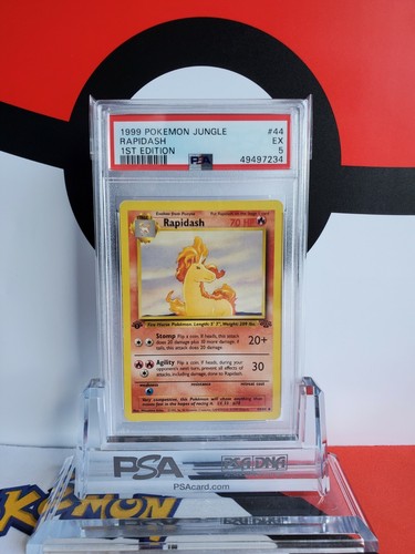 Rapidash (1st Edition) graded PSA 5 for sale on eBay