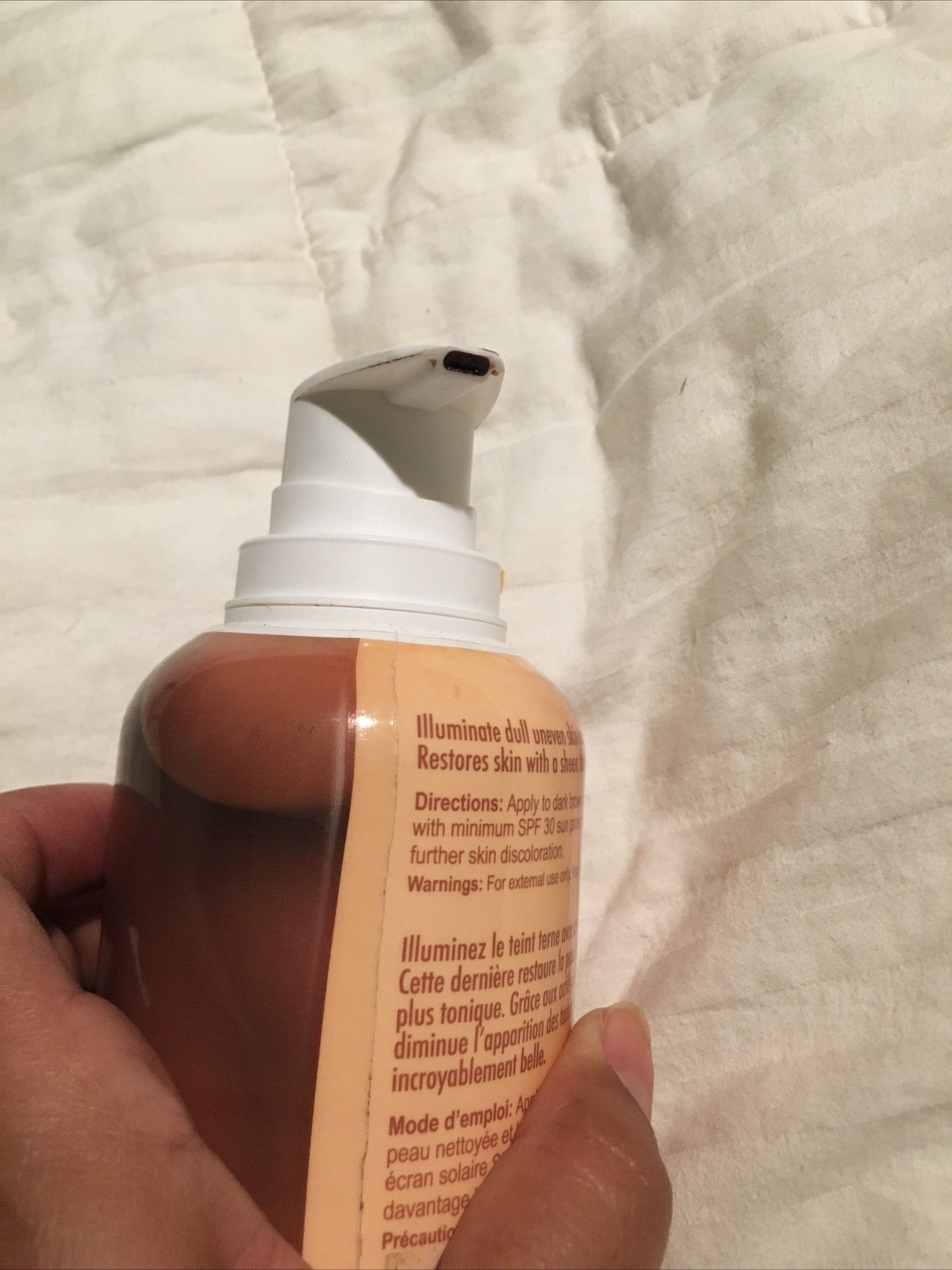 Lighten Up PLUS Lightening Body Pump Lotion 7 Day Results 400ml Open Box