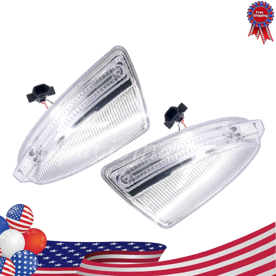 Side Mirror Turn Signal Light For Mercedes Benz C250 C300 C350 C63 AMG 2008-2015 Foto 2 de 4