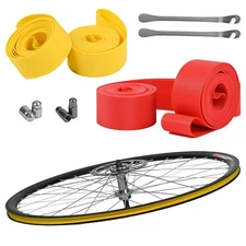 WINDIR 4 Pack Bicycle Rim Liner Strips, Nylon 24'' Bike Tire Liner Tape, Quality