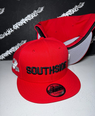 NWT New Era 9Fifty Chicago White Sox SOUTHSIDE City Connect Red Snapback Hat