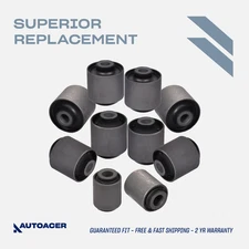 AUTOACER - 10p Rear Upper Lower Trailing Arms & Panhard Bushings for Lexus LX470