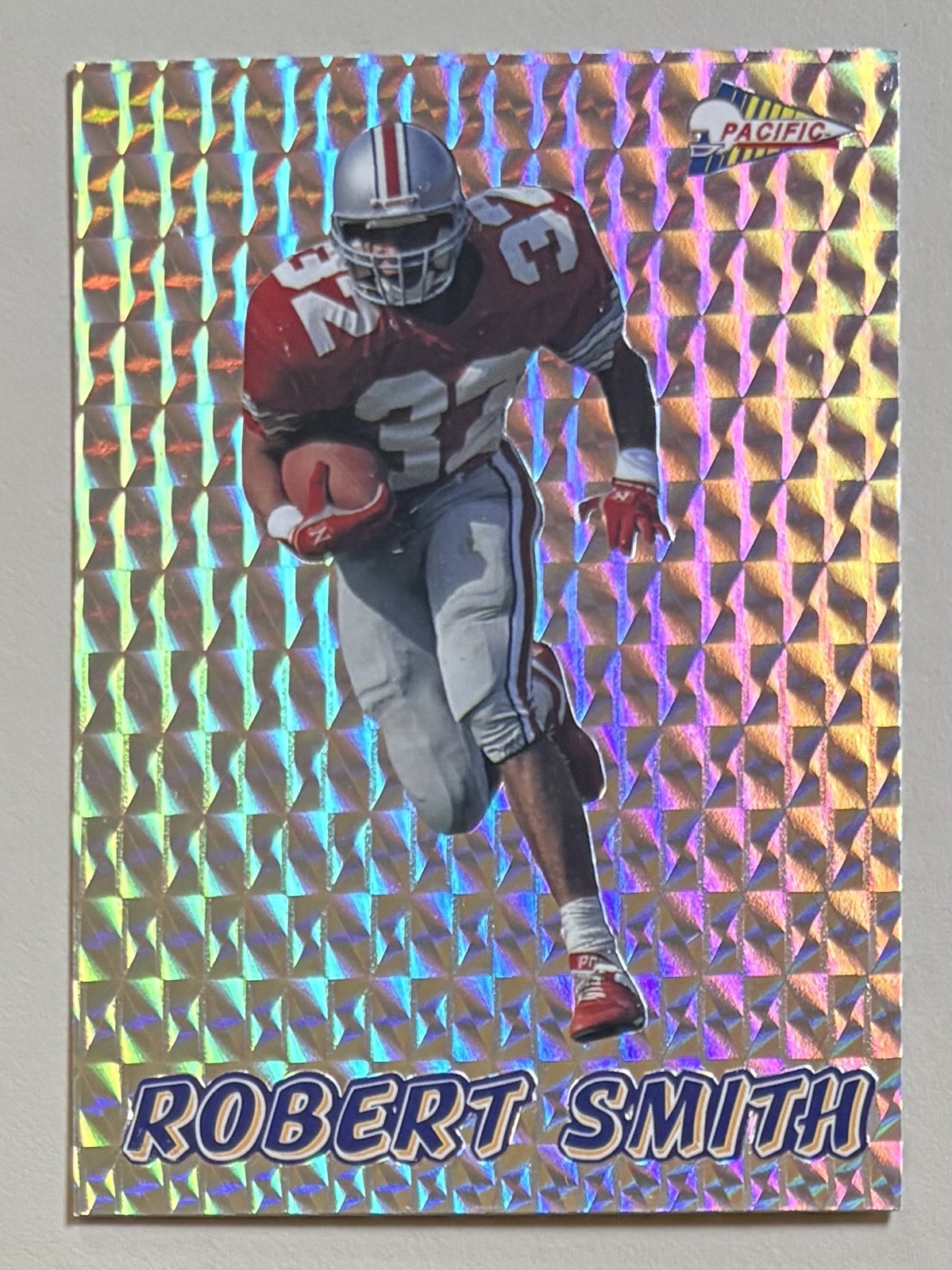 1993 Pacific Prism - Robert Smith #60 (RC)