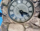 Vintage Lanshire Electric Bear Cave Mantle Chalkware Clock  — photo 5