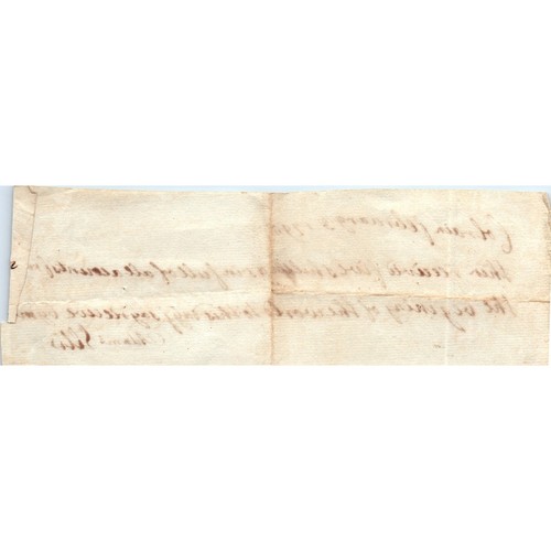 Colina de recibo manuscrito 1795 Massachusetts Adam Ellis AE6-03 - Imagen 2 de 2