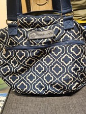 Sarah Wells  s  Lizzy  Breast Pump Bag / Diaper Bag 8 Pocket 16x15x7  