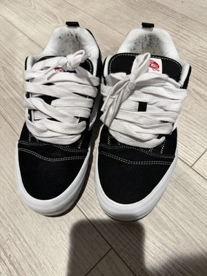 VANS Knu Skool Men's Shoes White/Black