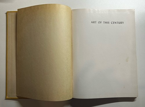 Vtg 1942 “Art of This Century” Peggy Guggenheim 1st Edition Limited Edition HC - Picture 5 of 18
