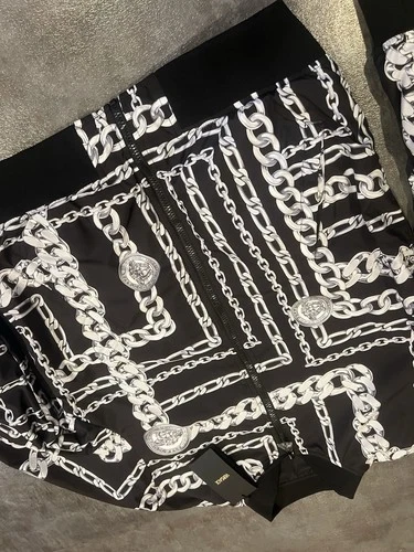 $2050 Men's Versace medusa chains reversible bomber jacket size 52 Fits L image 3