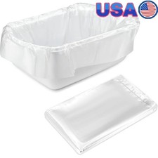 Disposable Polyethylene Meat Lug Liners Easy Cleanup Butchers & Restaurants New