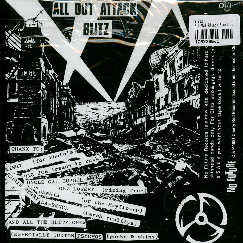 Blitz - All Out Attack Black & White Splatter (2023 - EU - Original)