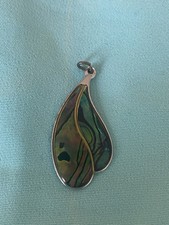 Vintage Abalone Shell Pendant