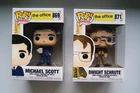 Funko Pop Television The Office MICHAEL SCOTT #869 and DWIGHT SCHRUTE #871!