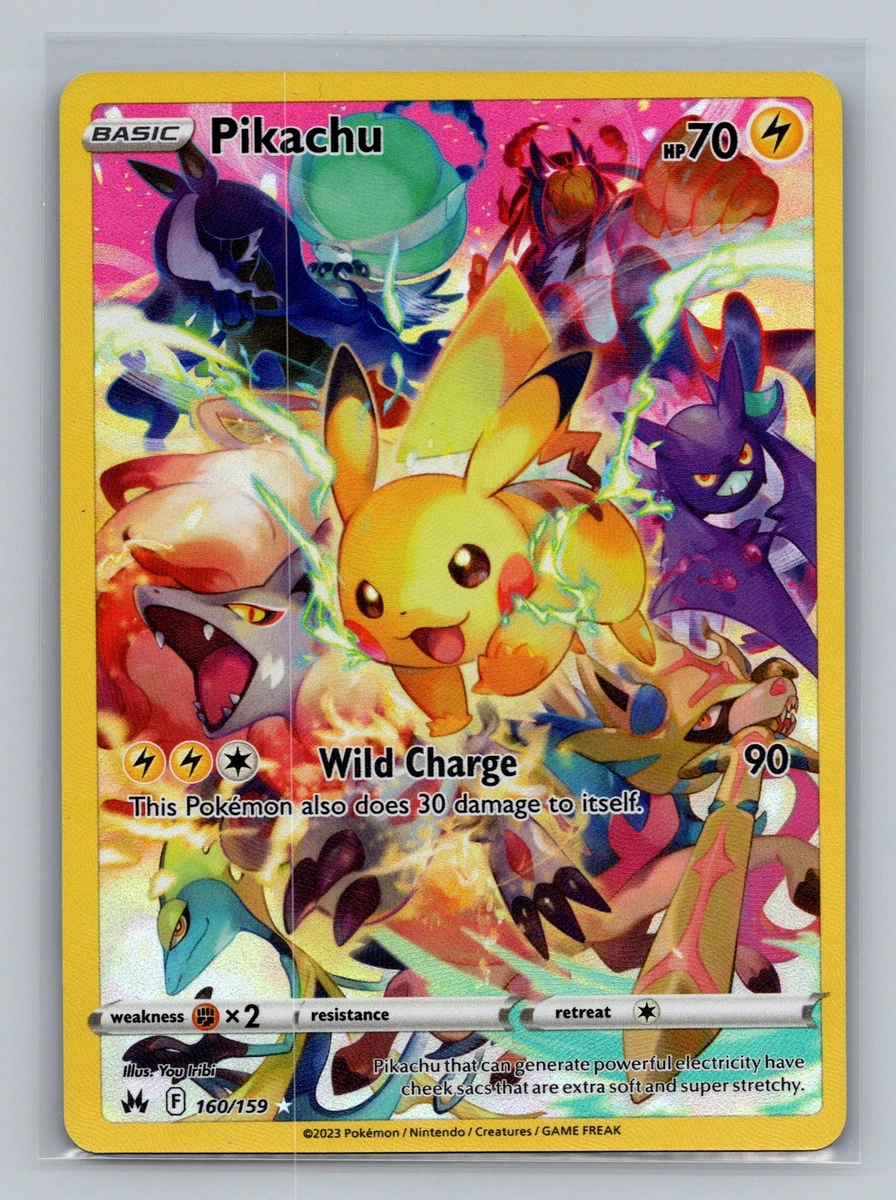 Pikachu 160/159 Crown Zenith for sale | eBay