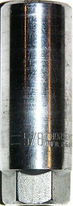 INDESTRO ⅝” x ⅜” Drive 12 Point Spark Plug Socket #6245