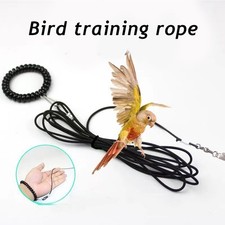 Bird Outdoor Flying Rope 2m 3m 5m 10m Black Polyester for Pet Bird Supplies