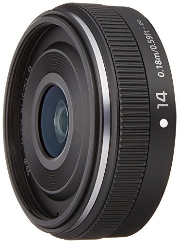 Panasonic monofocal angle lens Micro Four Thirds for LUMIX G 14mm / F2.5 ASPH. - Picture 1 of 3