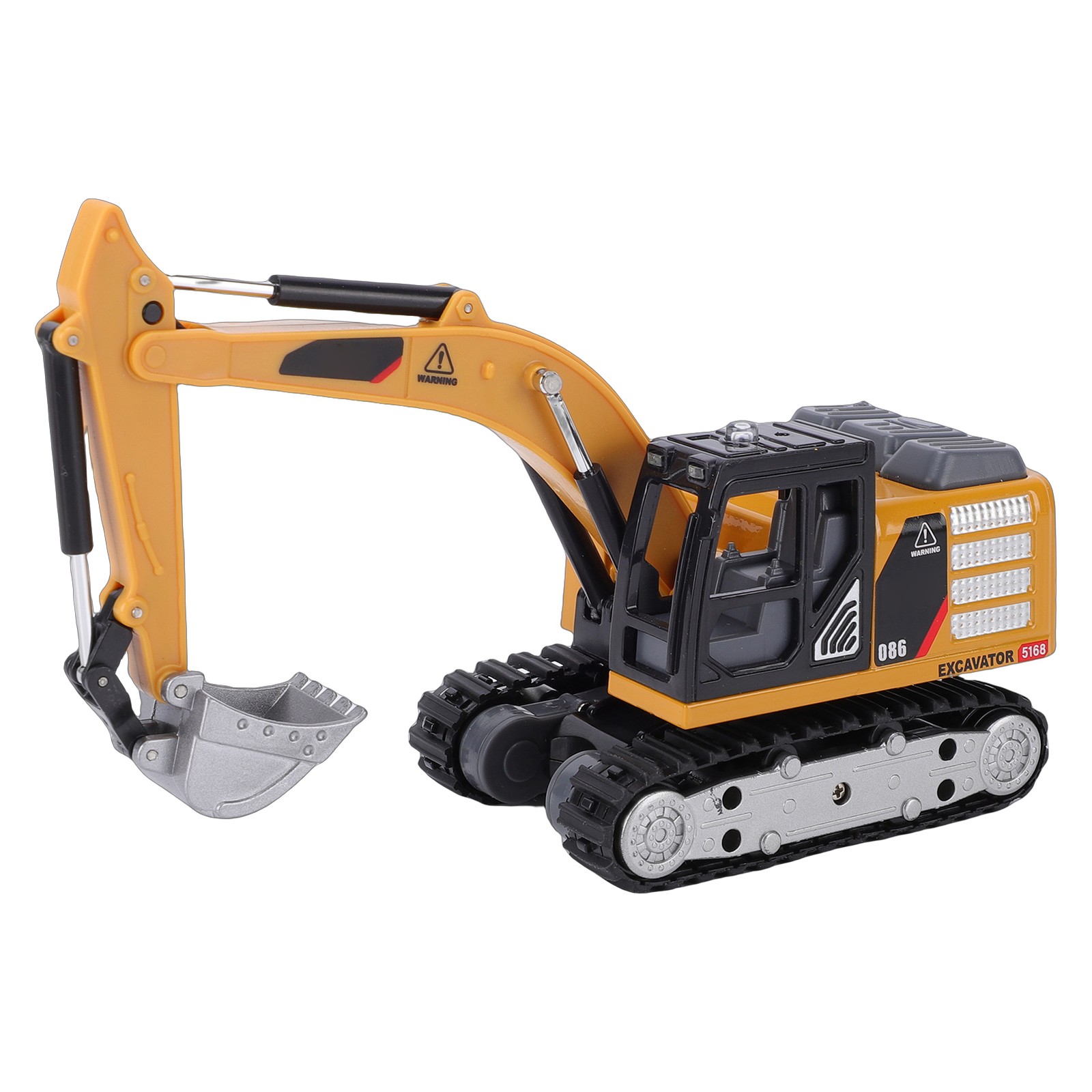 1/64 RC Excavator Toy With Sound And Light Control For Construction Fun Popular