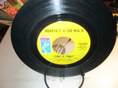 Time Is Tight and Johnny I Love You Booker T And The MGs 45 rpm Vinyl Record