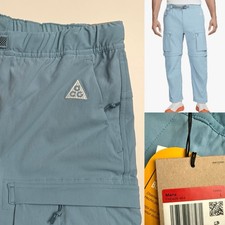 Nike ACG Smith Summit Cargo Pants Cordura Turquoise FN0428-464 Men  s Size LARGE