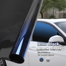 50x300cm Car Window Tint Scratch-Resistant Privacy Sunshade Film for Auto Glass