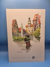 Vintage Nautical Art Lloyd Bremen Rothenburg
