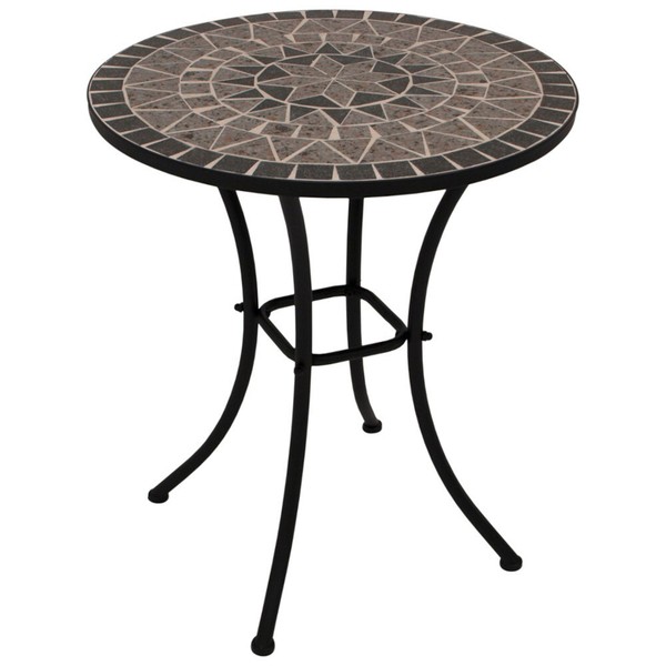 Bistrotisch Ø 60Cm Aus Metall Gartentisch Balkontisch Outdoor GartenmöBel Tisch-image