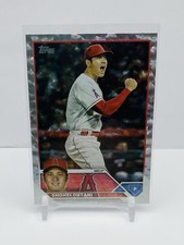 Shohei Ohtani Topps 2023 Series One Collectors Box Foil Board SP Mint LA Angels