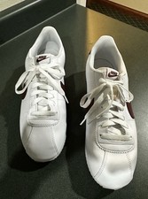 Nike Cortez 72 Cuero Blanco/Granate 4044-407 (2024) Usado Clásico Talla 10