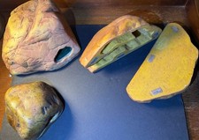 Exo Terra Reptile Hide Lot Caves Gecko 3 Hides 