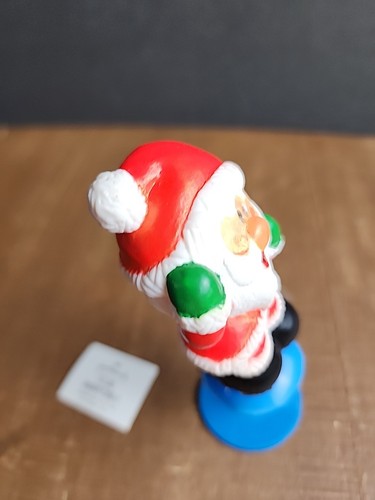 Hallmark Merry Miniature Santa On Spring Popping Out Of Chimney, Chimney Missing - Picture 6 of 14